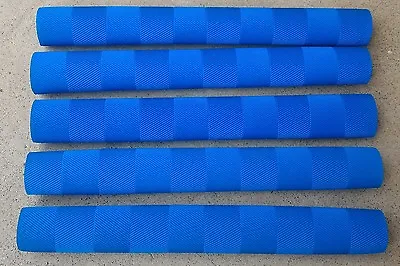 5x CHEVRON Cricket Bat Grips - BLUE - Oz Stock • $24.90