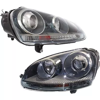 HID Headlight Set For 2005-2010 Volkswagen Jetta Left & Right Pair • $399.98