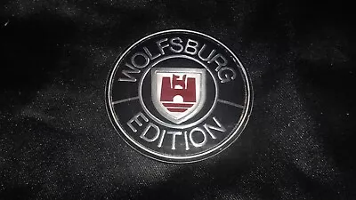 Wolfsburg Fender Emblem Badge VW Cabriolet MK1 Vanagon Jetta - 321 853 675 B - • $19.99