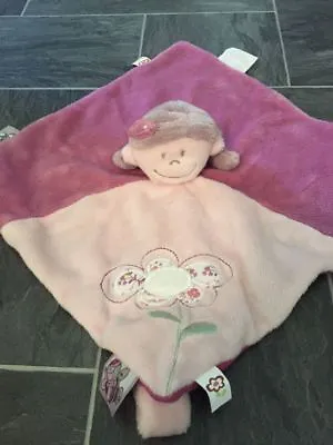 £3.50 • Buy Cute Pink Girl's Comforter / Comfort Blanket - Noukie's