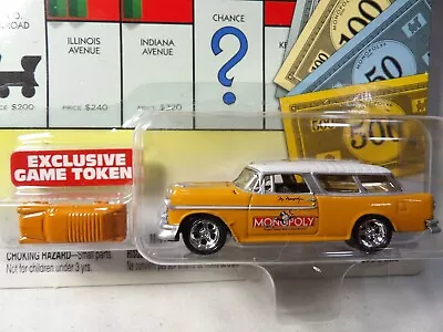 1955 Chevy Nomad & Game Token              2003 Johnny Lightning Monopoly   1:64 • $8.99
