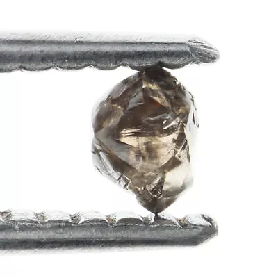 Octahedron Light Brown 4.07X3.28X2.92MM Natural Loose 0.32 CARAT Rough Diamond • $35