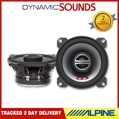 Alpine SPG-10C2 4  (10cm) Coaxial 2-Way Car Speakers 180W • £49.95