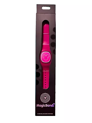 2023 Disney Parks MagicBand+ MagicBand Plus New Solid Color Hot Pink Magenta • $34.99