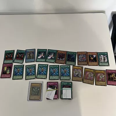 Bundle Of Over 100x Yu-Gi-Oh Trading Cards And Box. 34x 1st Edition • £20