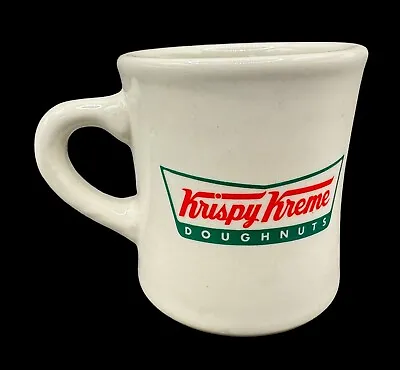 Vintage Krispy Kreme Doughnuts Logo Coffee Mug Stoneware Diner Restaurant Ware • $14.99