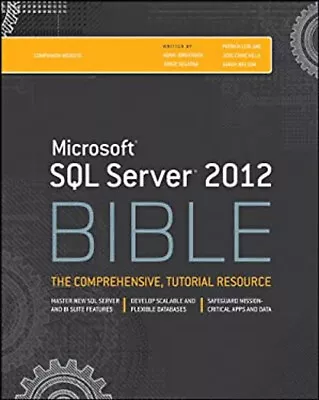 Microsoft SQL Server 2012 Bible Paperback • $8.87