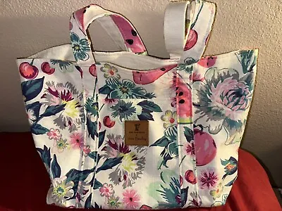 Vera Bradley X New Hope Girl “Rosy Garden Picnic” Tote Bag • $80
