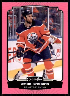 2022-23 UD O-Pee-Chee OPC Base Neon Pink #485 Zack Kassian /75 - Arizona Coyotes • $3.99