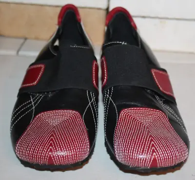 Vintage Materia Prima By Goffredo Fantini Red/Black Shoes Flats • $99.99