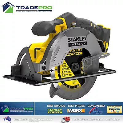 Stanley® Fatmax 18V Cordless Circular Saw Genuine SFMCS500B PRO Tool Only • $178