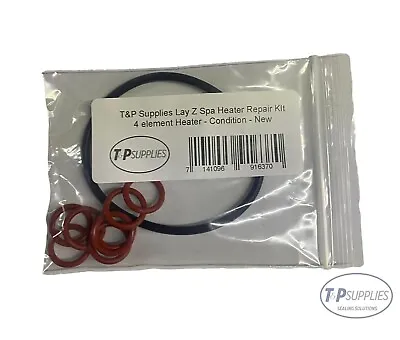 Lay Z Spa Lazy Spa 4 Element Heater Repair Kit Seals Fits Some AirJet Hydrojet • £13