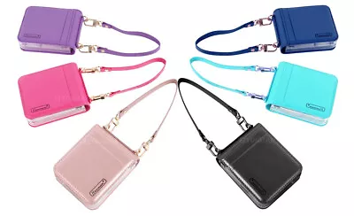 For Samsung Galaxy Z Flip 5 4 5G Premium Hanman Flip Case Wallet Cover + Strap • $15.99