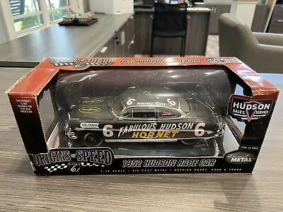 1952 Hudson Hornet Race Car #6 Origins Of Speed 1:18 Highway 61 DieCast MIB • $77