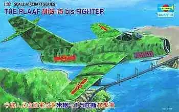 Trumpeter 02204 1:32 Mig15 Bis/Shenyang F2 Chinese Fighter Plastic Model Kit • $32.21
