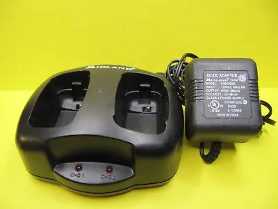 Midland Walkie Talkie DeskTop Dual Charger 18CVP6 U090030D 9V For Walkie LXT500 • $12