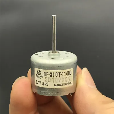 MABUCHI RF-310T-11400 DC 5.9V Micro Spindle Motor 22mm Long Shaft 2mm Shaft Dia • $2.25