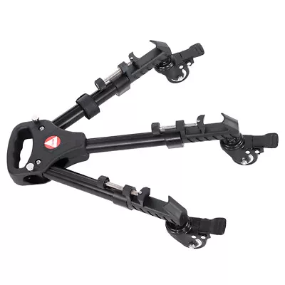  VX-600 Foldable Tripod Dolly 3 Wheels Stand Pulley Base Universal Ca BUU • $201.31