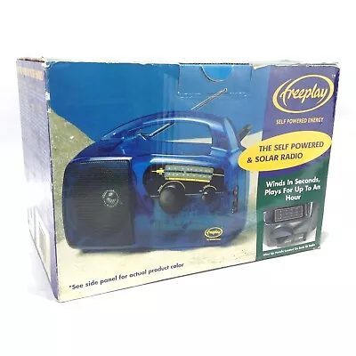$79.99 • Buy Freeplay FPR2 Self Powered AM/FM Radio Solar & Crank Solar Clear