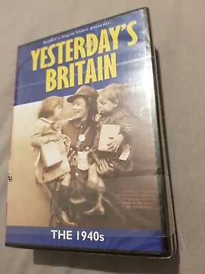 £11.50 • Buy Yesterday's Britain - The 1940s, 1950s, 1960s,  DVD 