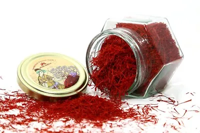 100% Pure Premium All Red Negin Saffronhigh Quility 0.5g 1g 2g 3g 5g10g15g25g • £26.50