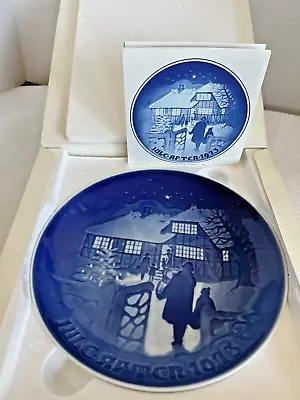 B & G Copenhagen Jule After 1973 Country Christmas 7.25  Porcelain Plate • $7.99