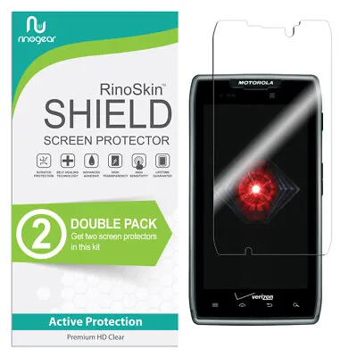 (2-Pack) Motorola Droid RAZR Maxx Screen Protector RinoGear • $6.99