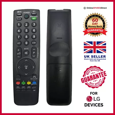 AKB69680403 Remote Control For LG 32LH3000 37LF2500 37LF2510 37LG2100 37LH20 • £5.97