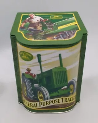  John Deere General Purpose Farm Tractor Model D-Slope Lid Hinged Tin  • $17.99