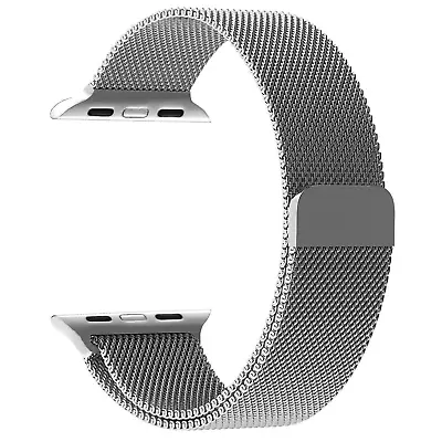 Magnetic Milanese Loop Band Strap Metal For Apple Watch Series 8 7 6 SE 5 4 3 2 • $7.99