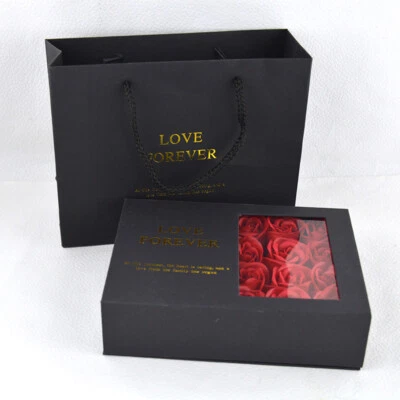 Valentines Mothers Day Rose Flower Jewelry Box Christmas Present Birthday Gifts • $15.99