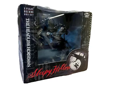 Sleepy Hollow The Headless Horseman 3 Piece Deluxe Box Set Mcfarlane Toys 1999 • $89