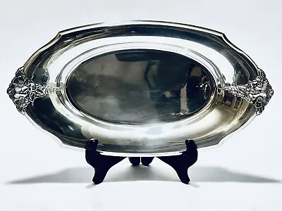 Stunning Vintage Wilcox International English Bread/ Veggie Dish Silver Plated • $60