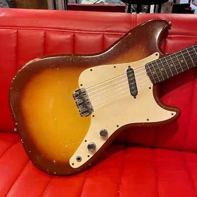 Fender 1963 MusicMaster Sunburst Used Electric Guitar • $4251.22