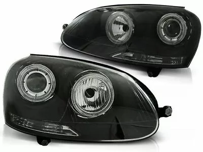 Volkswagen Golf 5 2003 2004 2005 2006 2007 2008 2009 Lpvwh7 Headlights Halo • $324.06