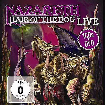 CD DVD Nazareth Hair Of The Dog Live DVD And Bonus CD • £13.60