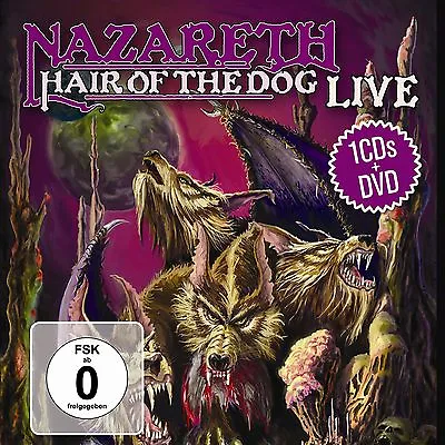 CD DVD Nazareth Hair Of The Dog Live DVD Und Bonus CD • £9.53