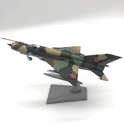 1:72 Soviet Classic Fighter Mig-21 MiG 21 Diecast Alloy Military Aircraft Model • $49.94