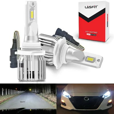 LASFIT LCplus 9005 H11 LED Bulbs Headlight High Low Beam Super Bright White Lamp • $34.99