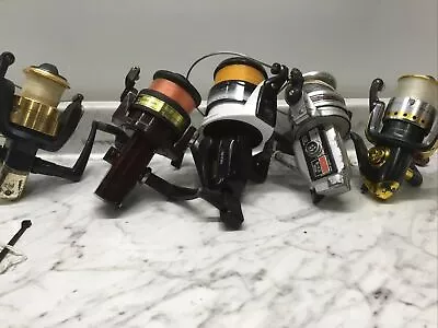 Lot Of 5 Large Spinning Reel  • $30