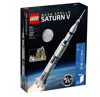 LEGO Ideas: NASA Apollo Saturn V (92176) - Complete Set With Instruction Manual • $169