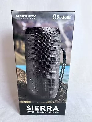 MERKURY Innovations SIERRA Wireless Bluetooth Speaker: NEW SEALED Rechargeable  • $45