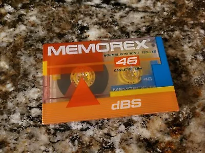 Memorex DBS 46 Type I Normal Bias Audio Cassette • $8