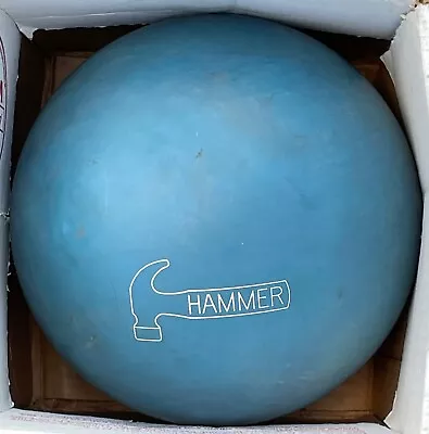 Vintage Original Hammer FAB Urethane Bowling Ball Pre-owned Make An Offer • $69.99