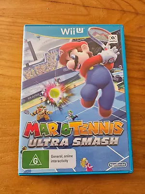 Mario Tennis Ultra Smash Nintendo Wii U Game • $24.30