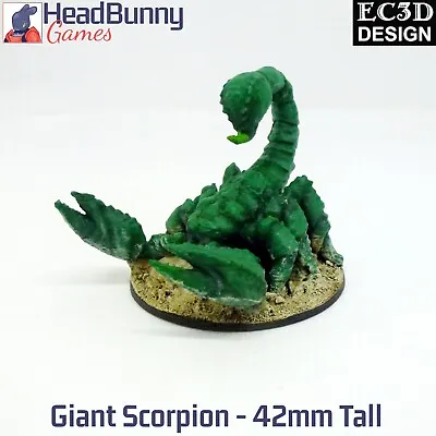 UNPAINTED Giant Scorpion Dnd Monster/Creature - Roleplaying Miniature • £2.20