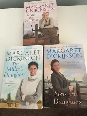 Margaret Dickinson Paperback Books (3) • £6.99