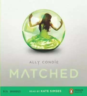 Matched By Ally Condie Audiobook 8 Disc Unabr (JJ) • $4.99