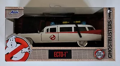 Jada Hollywood Rides Ghostbusters Ecto-1 1:32 Scale Diecast Model New • £29.99