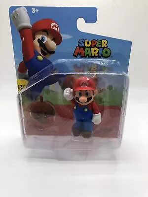 Nintendo Super Mario RACCOON MARIO With Super Leaf Jakks Nintendo 2021 New • $12